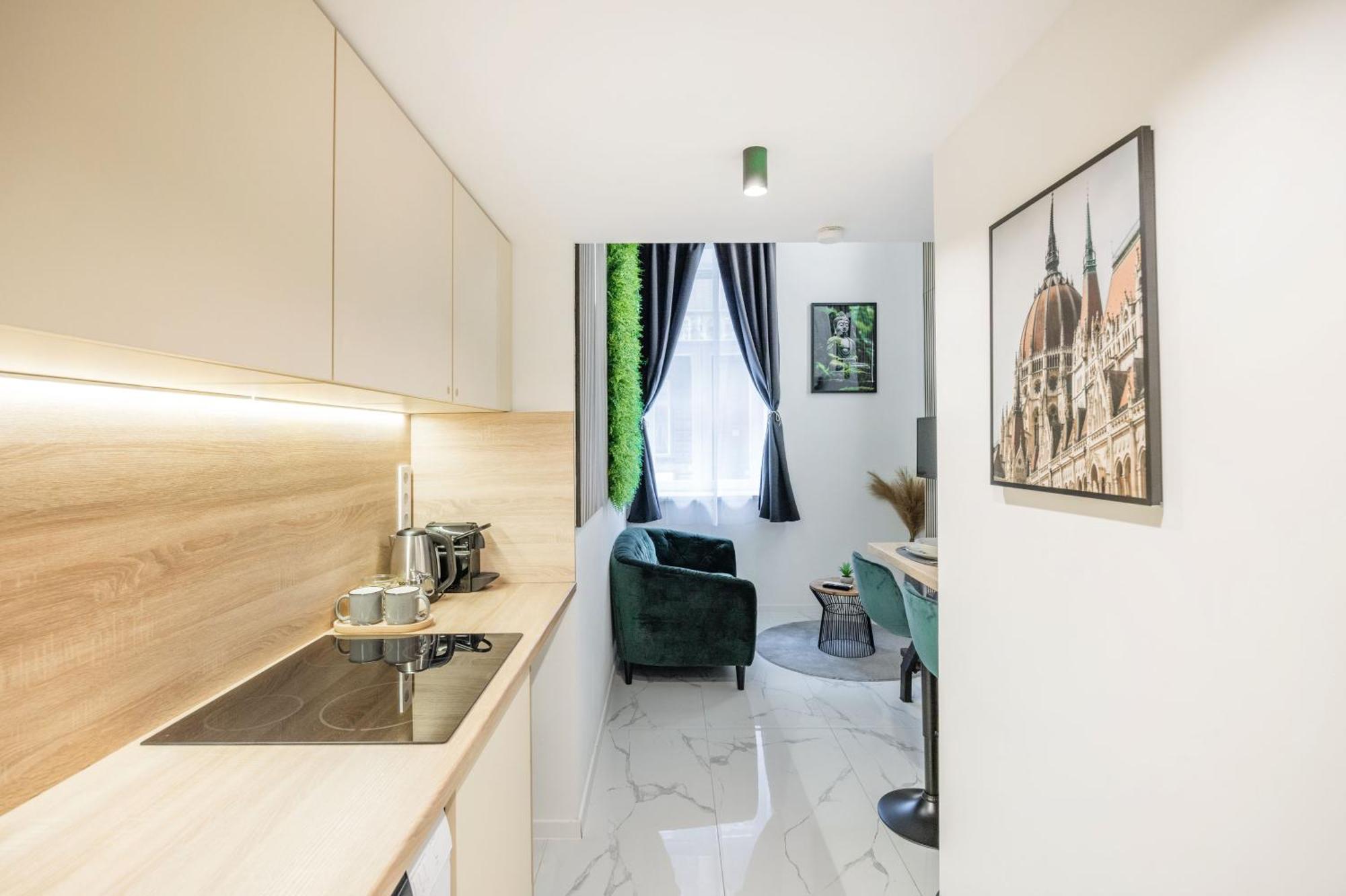 Modern Downtown Oasis Apartment Budapesta Exterior foto